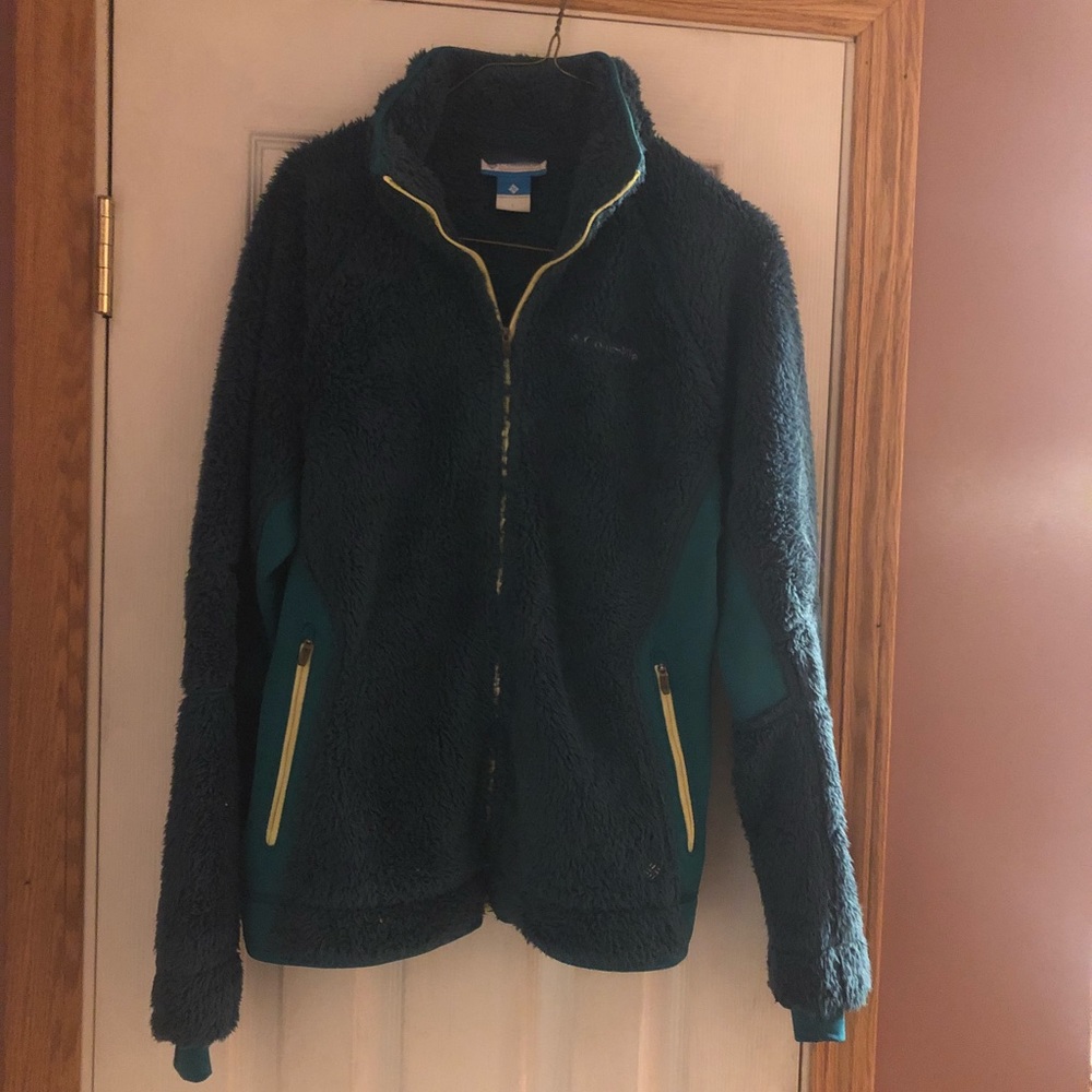 Dark green Columbia jacket